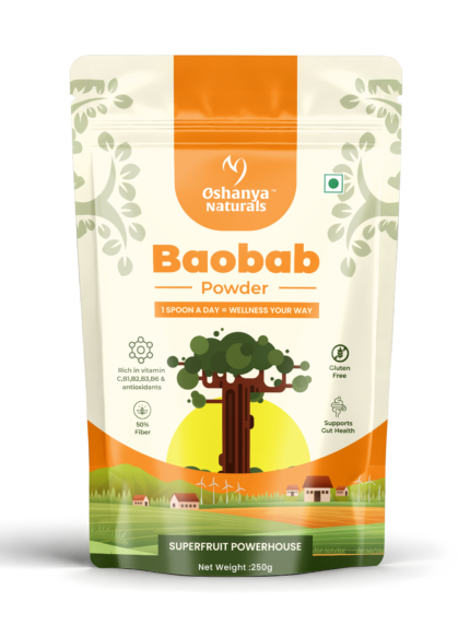 Baobab Fruit Powder (100% pure, single-ingredient superfood)